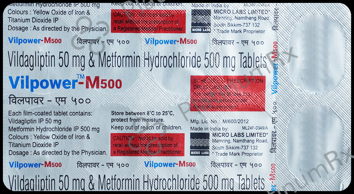 Vilpower-M 500 Tablet 10 Tablet