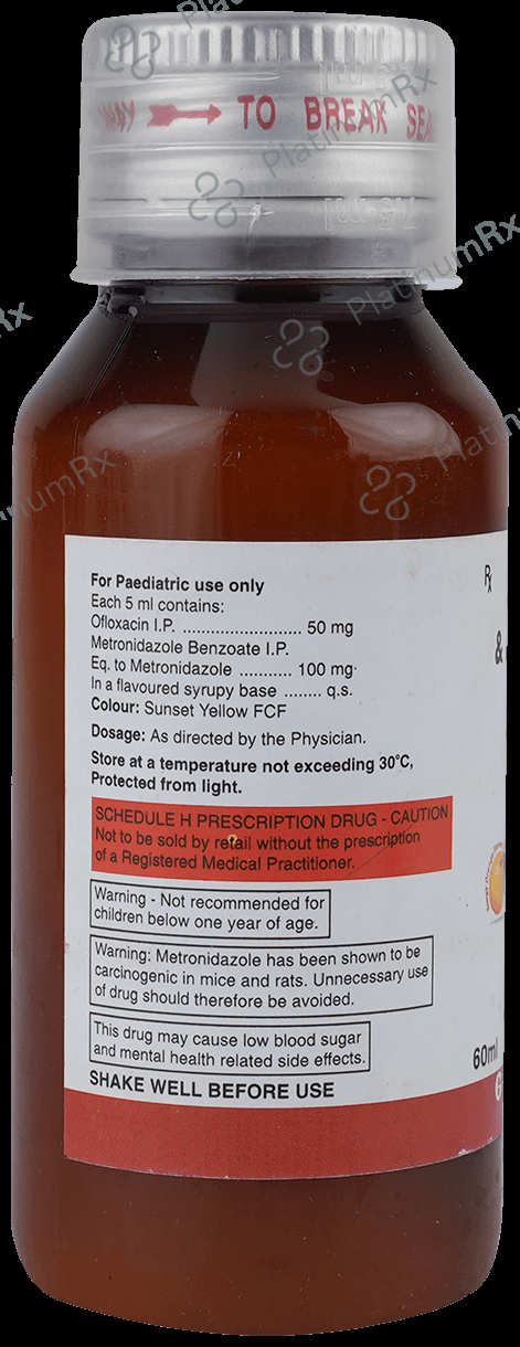 Oflofine M Oral Suspension Tangy Orange 60 Oral Suspension