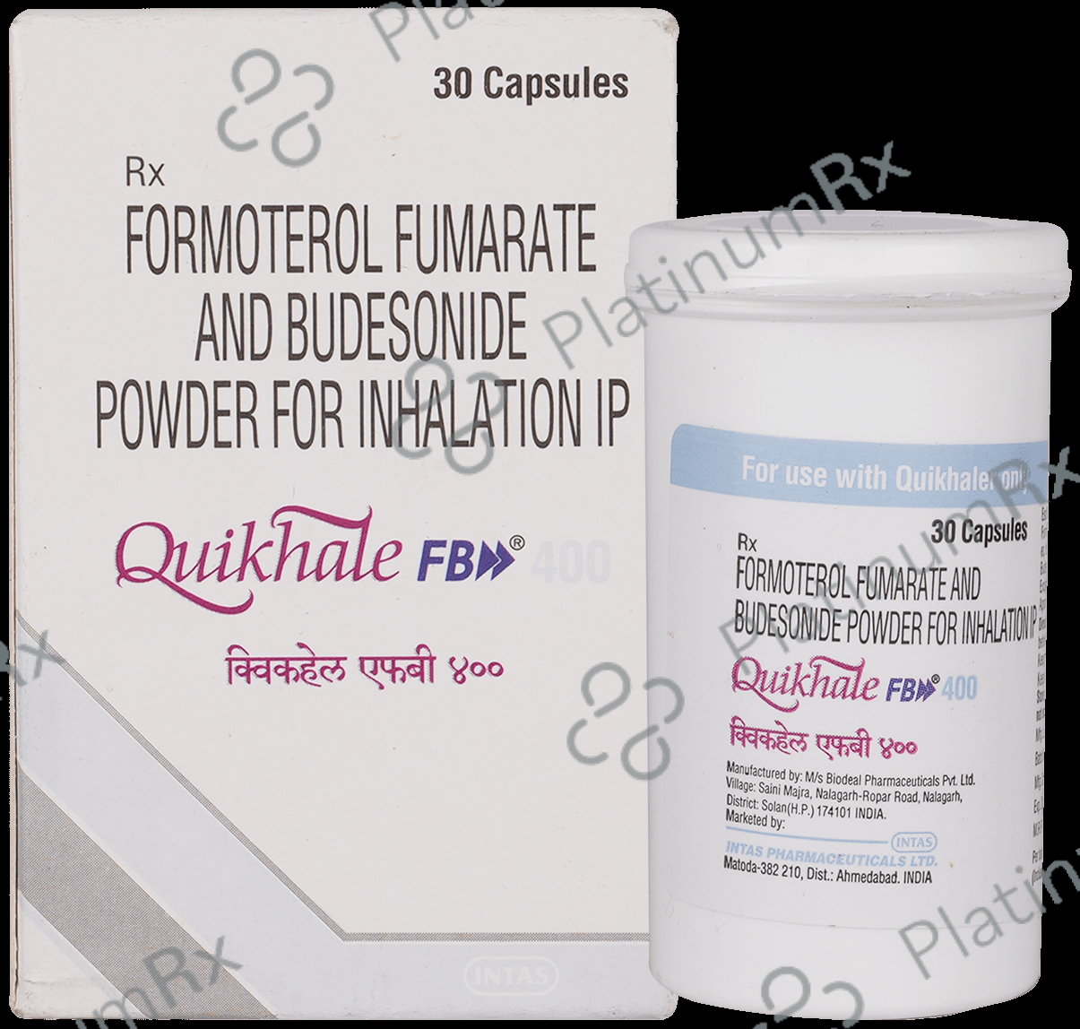Quikhale FB 400/6mcg Capsule 30s