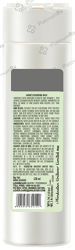 Lakme Deep Cleanser Cleansing Milk