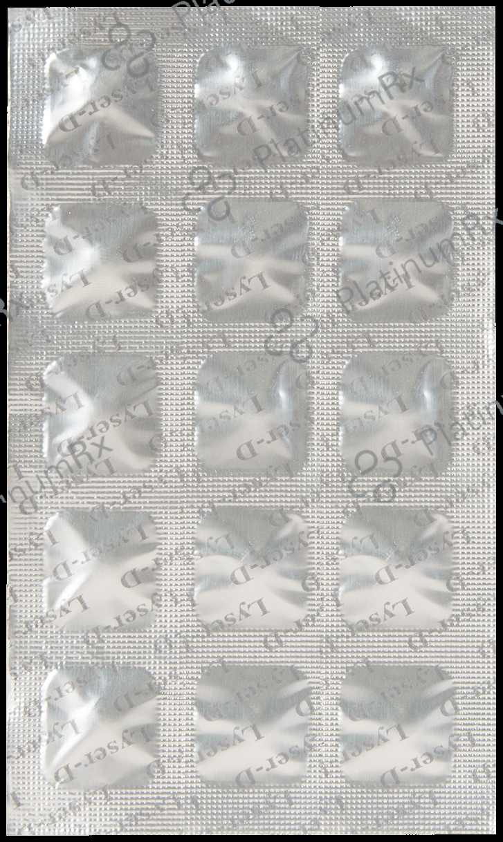 Lyser D 50/10mg Tablet 15s
