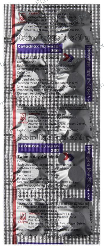 Cefadrox Kid 250mg Tablet 10s