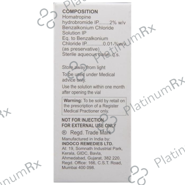 Homide 2% Eye Drop 5ml
