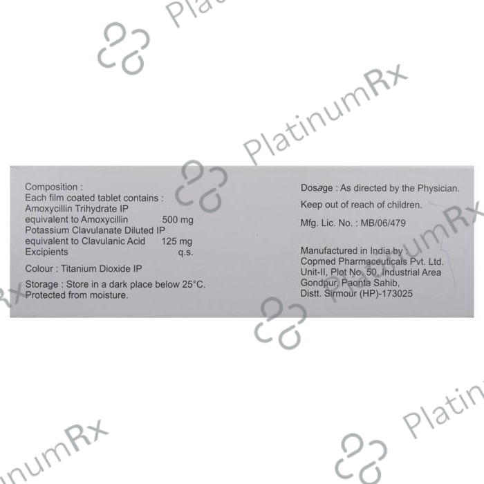 Moxikind CV 625mg Tablet 10s
