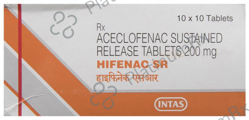 Hifenac SR 200mg Tablet 10s
