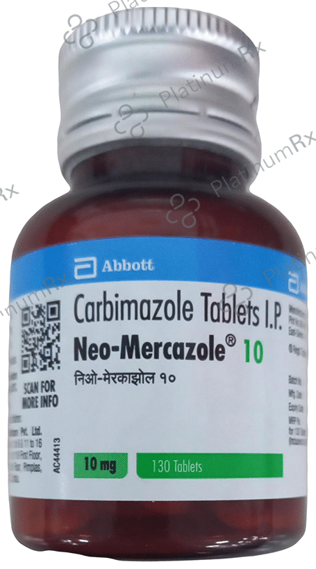 Neo Mercazole 10mg Tablet 130s