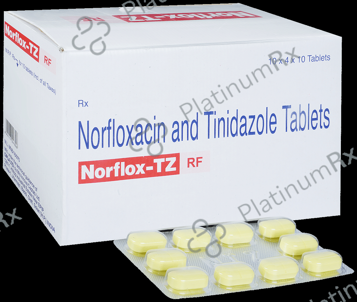 Norflox TZ RF 400/600mg Tablet 10s