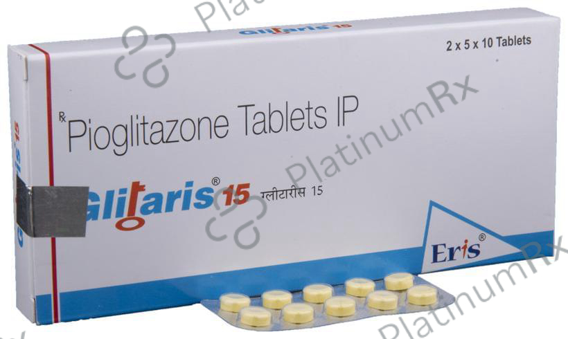 Glitaris 15mg Tablet 10s
