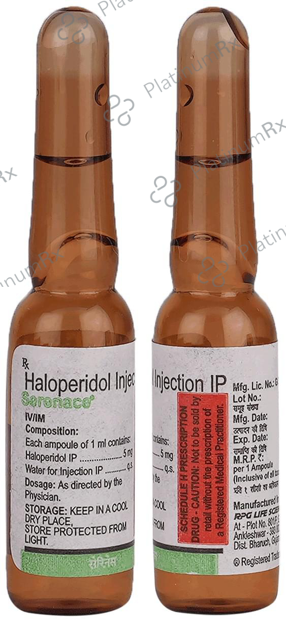 Serenace 5mg Injection 1s