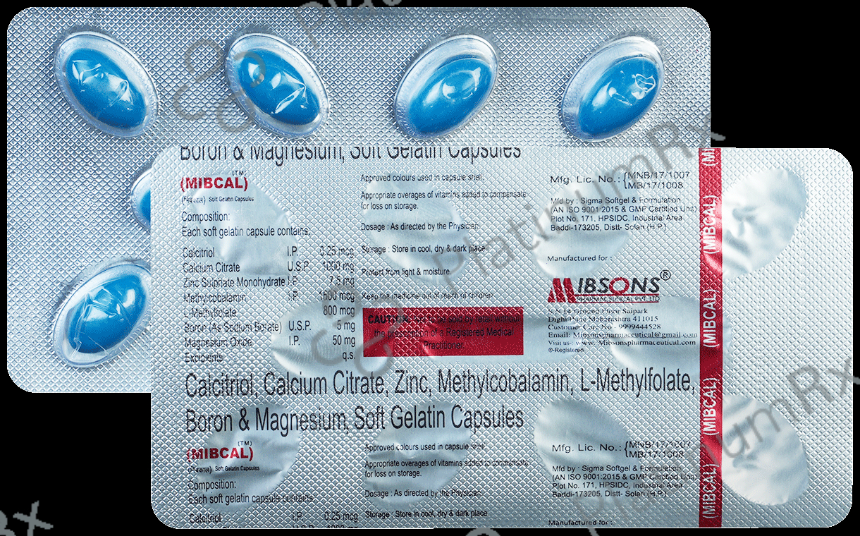 Mibcal Soft Gelatin Capsule