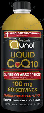 Qunol Liquid CoQ10 Orange Pineapple