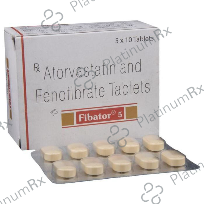 Fibator 5/145mg Tablet 10s