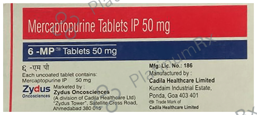6-MP 50mg Tablet