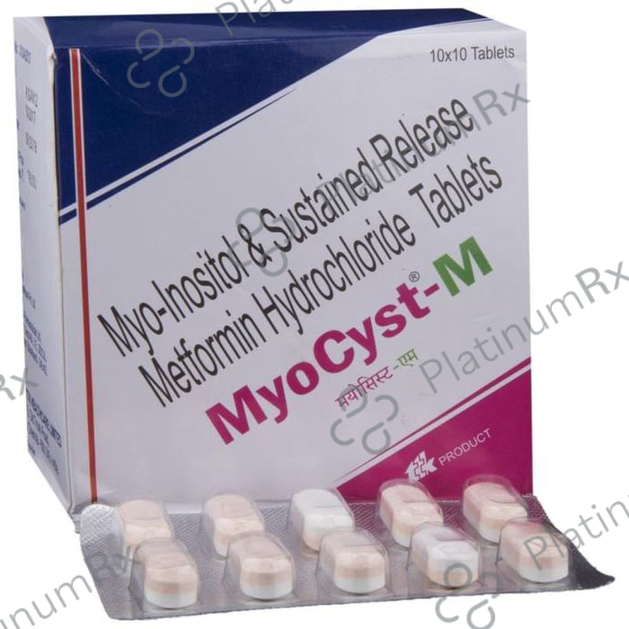 Myocyst M 500/600mg Tablet SR 10s