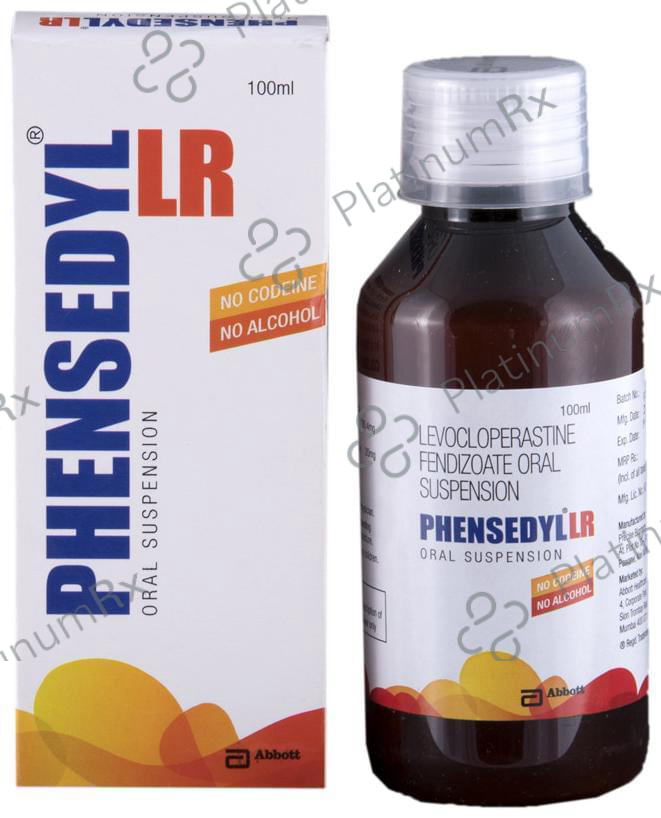 Phensedyl LR 20mg Oral Suspension 100ml