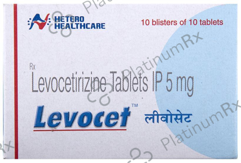 Levocet 5mg Tablet 10s