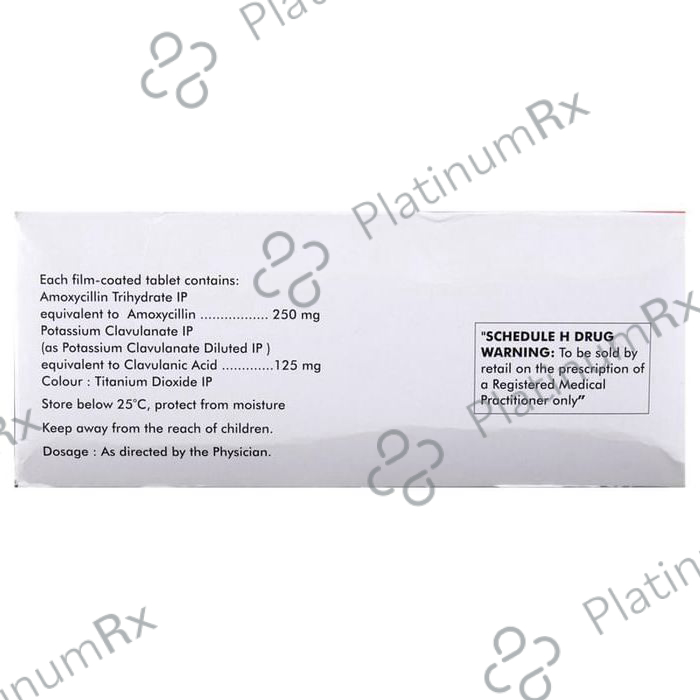 Bactoclav 375 250/125mg Tablet 10s