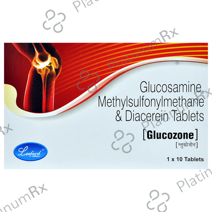 Glucozone 50/750/250mg Tablet 10s