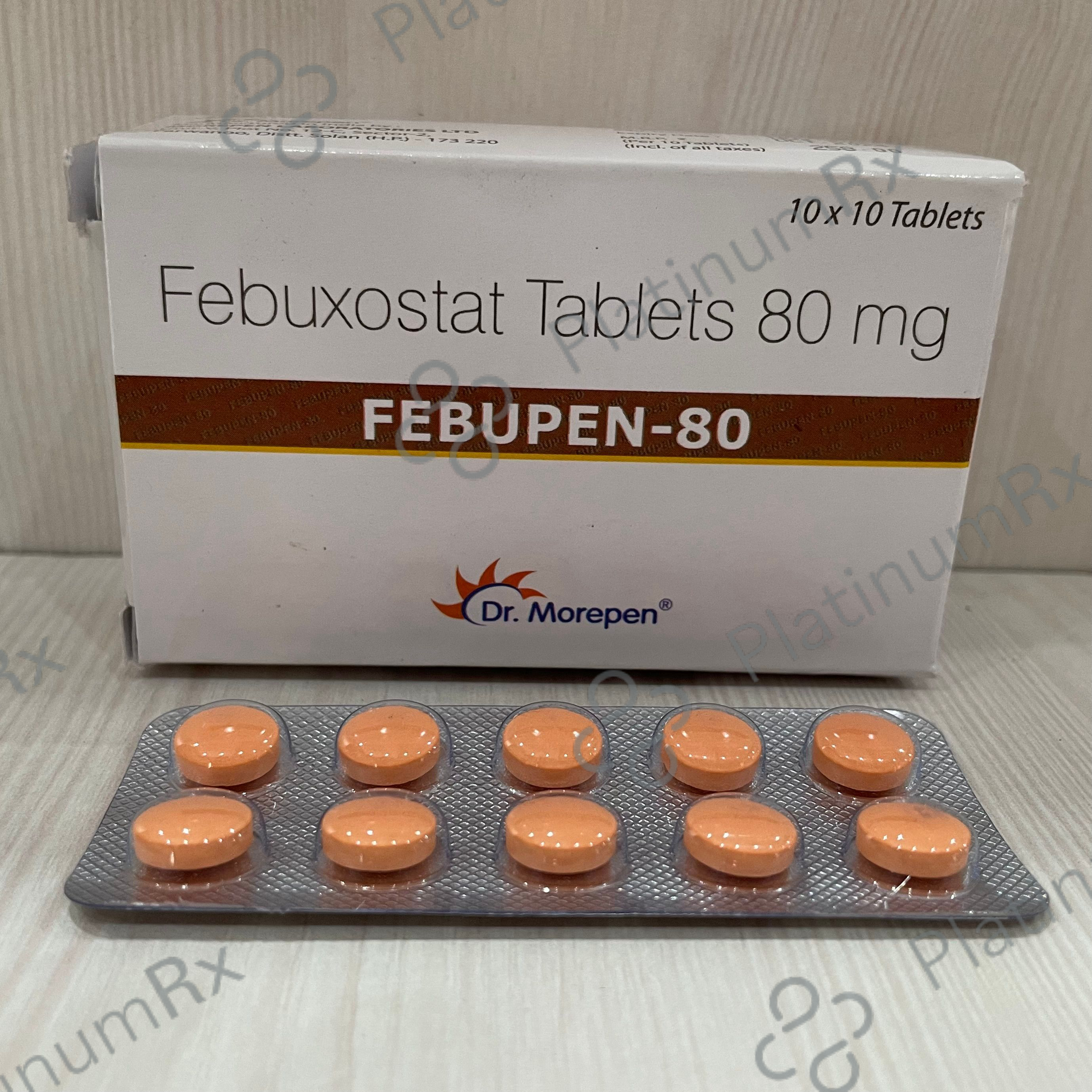 Febupen 80mg Tablet 10s