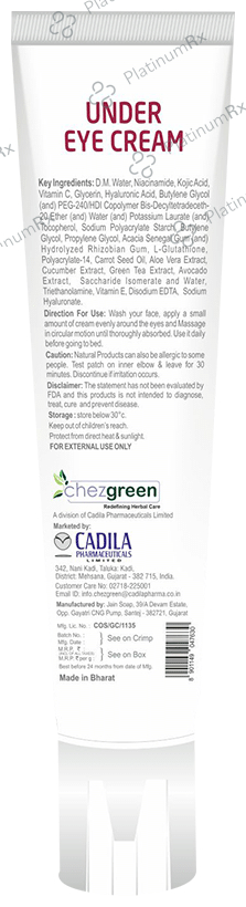 Cahaya Under Eye Cream