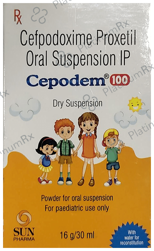 Cepodem 100mg/5ml DS Suspension