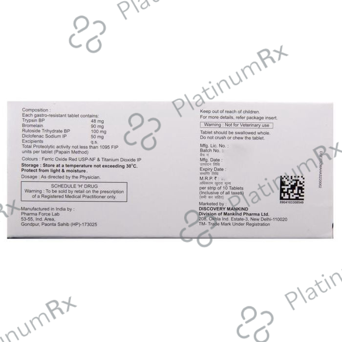 Rutoheal D Tablet 10s