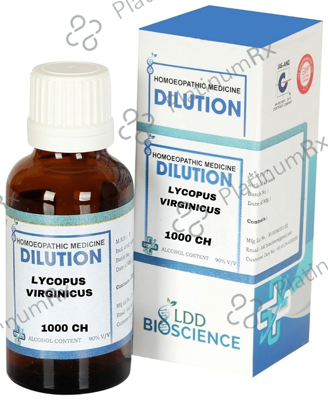 LDD Bioscience Lycopus Virginicus Dilution 1000 CH 30 ml