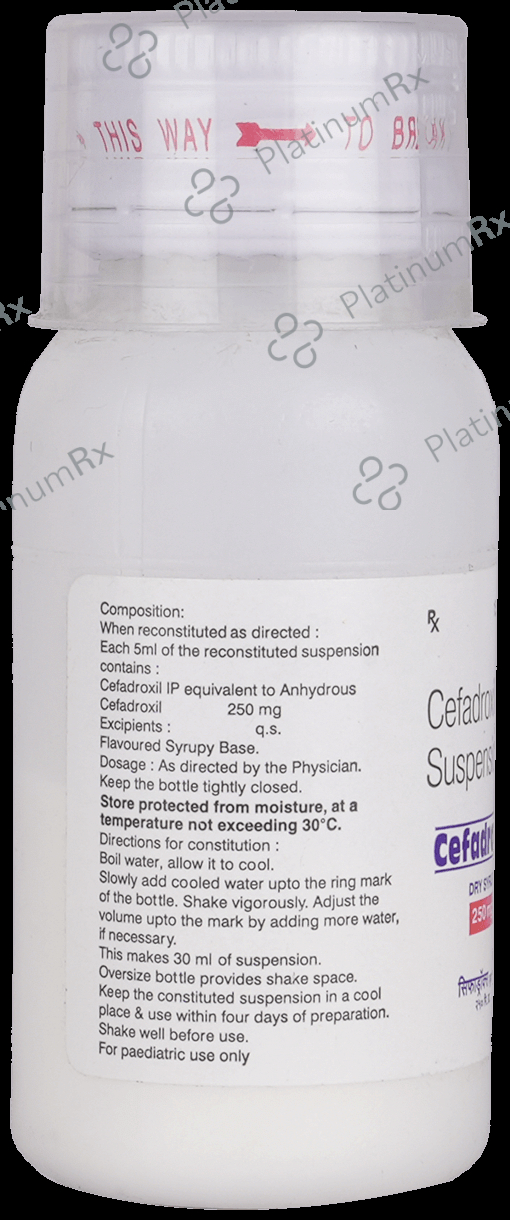 Cefadrox 250mg Dry Syrup 30ml