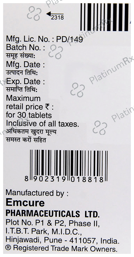 Atazor-R 300mg/100mg Tablet