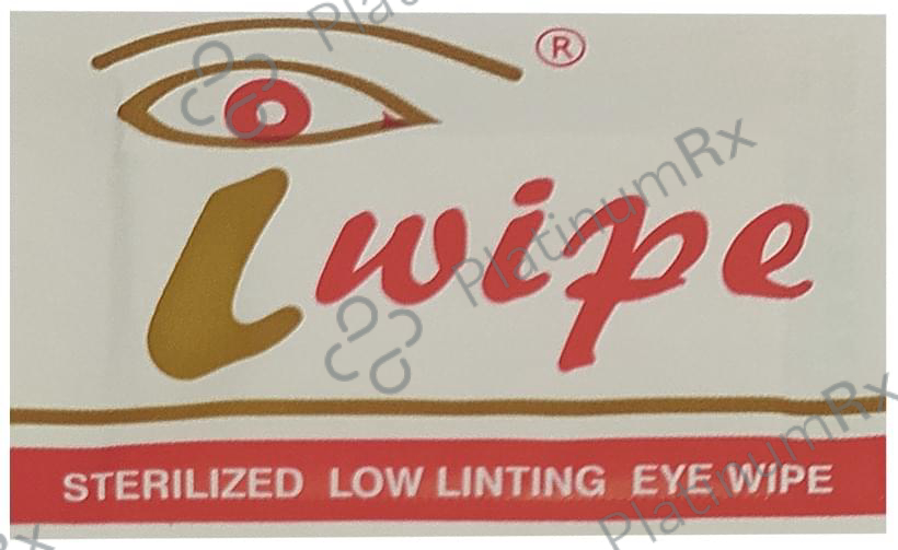 Iwipe Sterilized Low Linting Dry Wipes for Eye Wipes