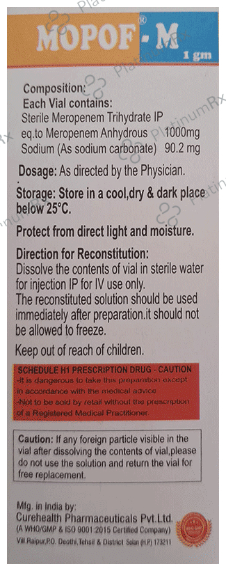 Mopof-M Injection