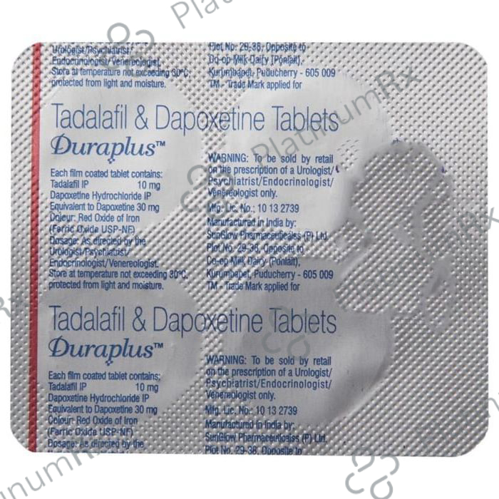 Duraplus 40mg Tablet 4s