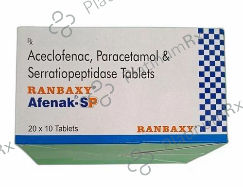 Afenak SP 100/325/10mg Tab 10s