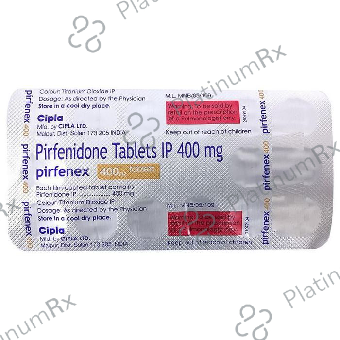 Pirfenex 400mg Tablet 15s