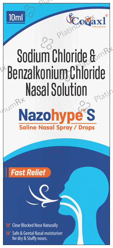 Nazohype S Saline Nasal Sparay/Drops