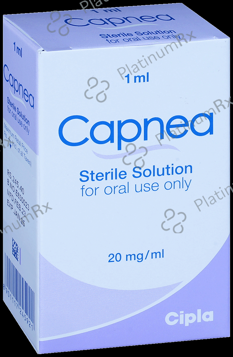 Capnea 20mg Solution 1ml