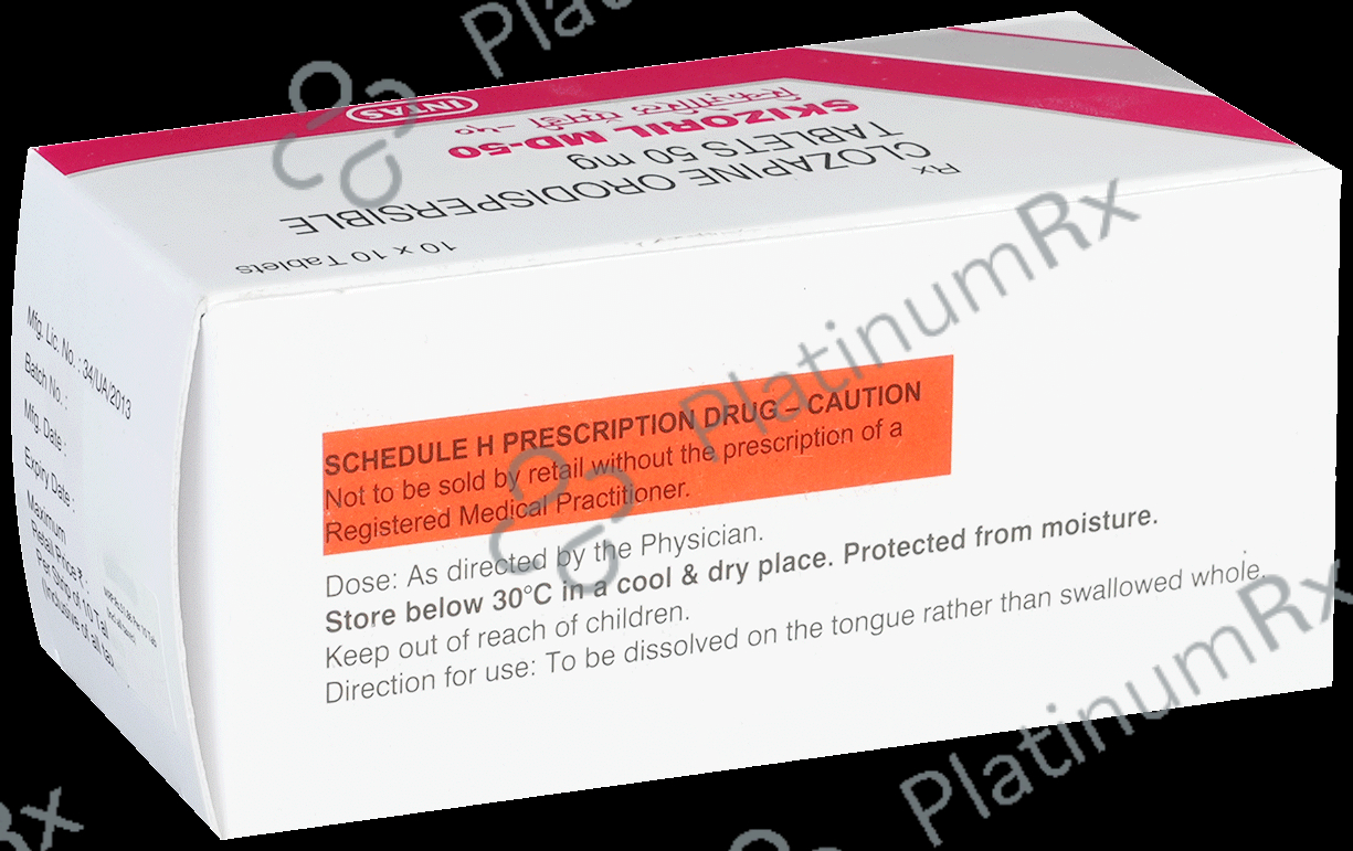 Skizoril MD 50 Tablet