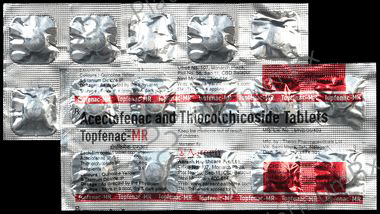 Topfenac MR 100mg/4mg Tablet