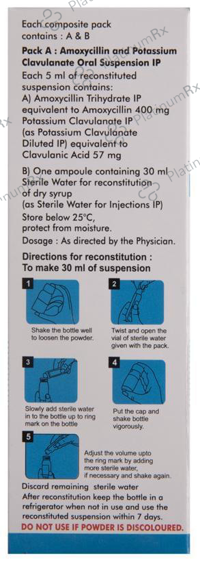 Erox CV 457mg Dry Syrup 30ml