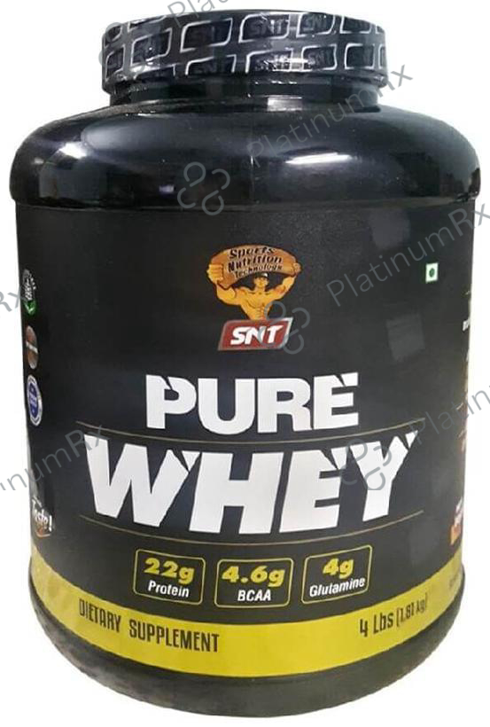 SNT Pure Whey Protein Powder Vanilla 4 lb