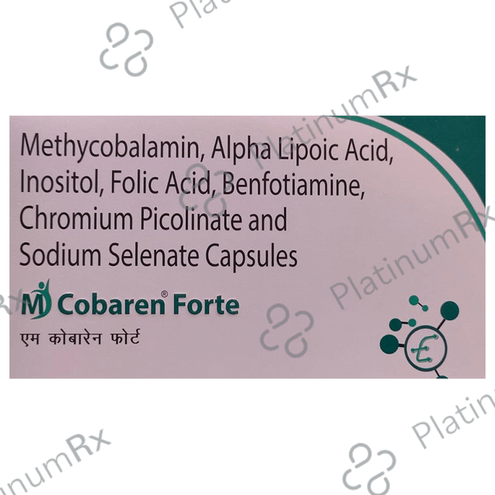 M Cobaren Forte Capsule 10s