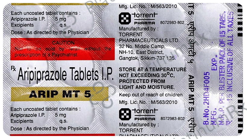 Arip 5mg MT Tablet 15s