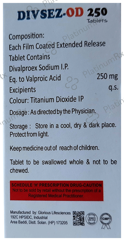 Divsez-OD 250 Tablet ER
