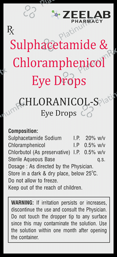 Chloranicol-S Eye Drop