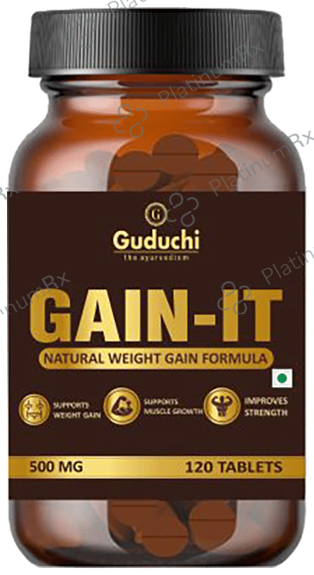 Guduchi The Ayurvedism Gain-IT Tablet (120 Each) 3 bottles