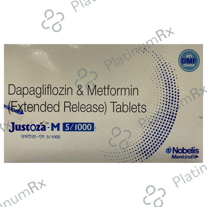 Justoza-M 5/1000 Tablet ER