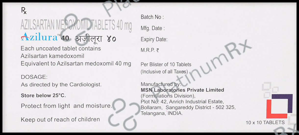 Azilura 40 Tablet