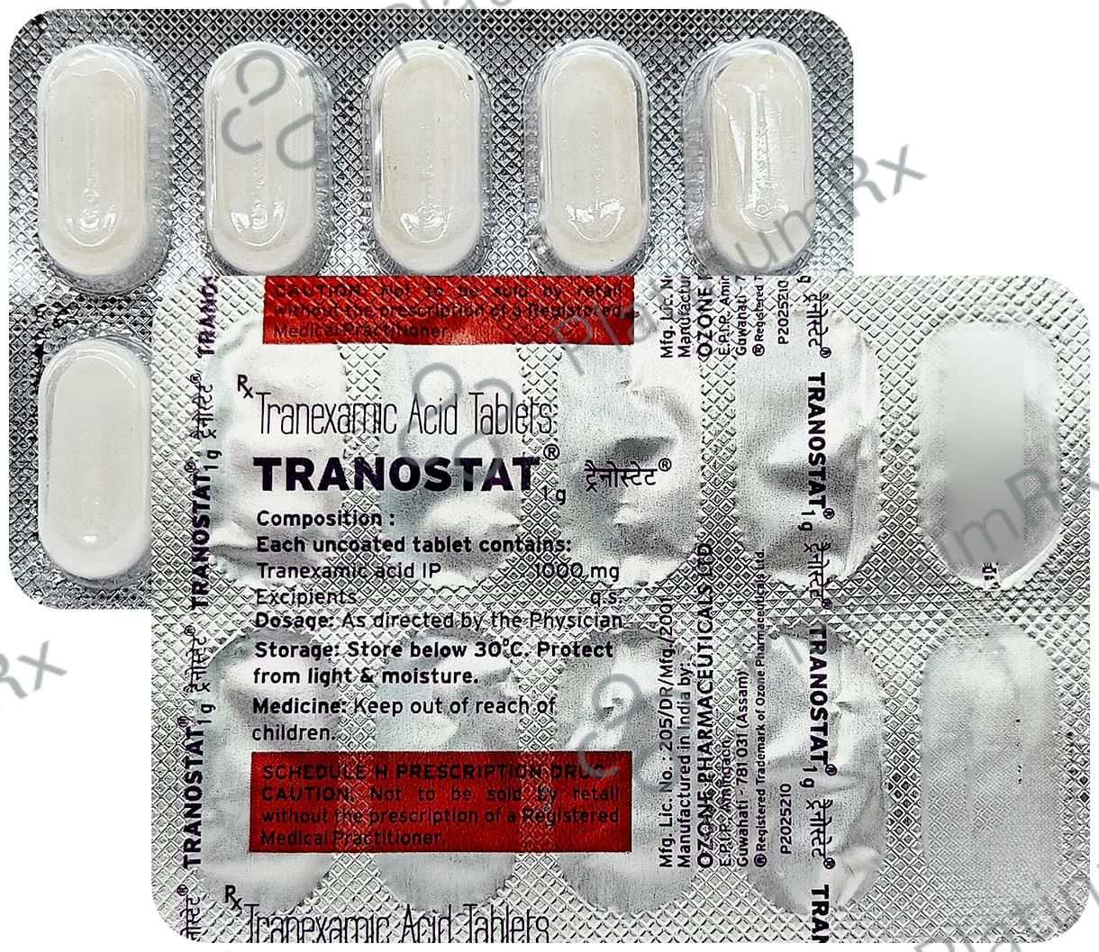 Tranostat 1000mg Tablet 10s