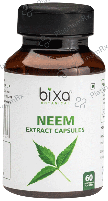 Bixa Botanical Neem Vegetarian Capsule