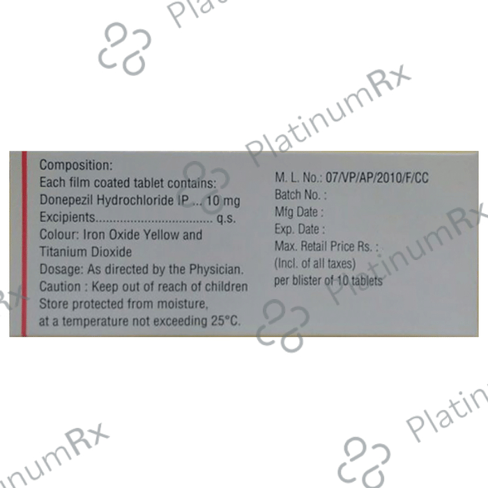 Aricep 10mg Tablet 10s